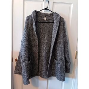 Eileen Fisher Womens Med Peruvian-Organic-Cotton Shawl-Collar Jacket